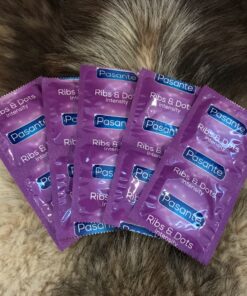 Kondomer - Pasante Intensity Ribs and Dots