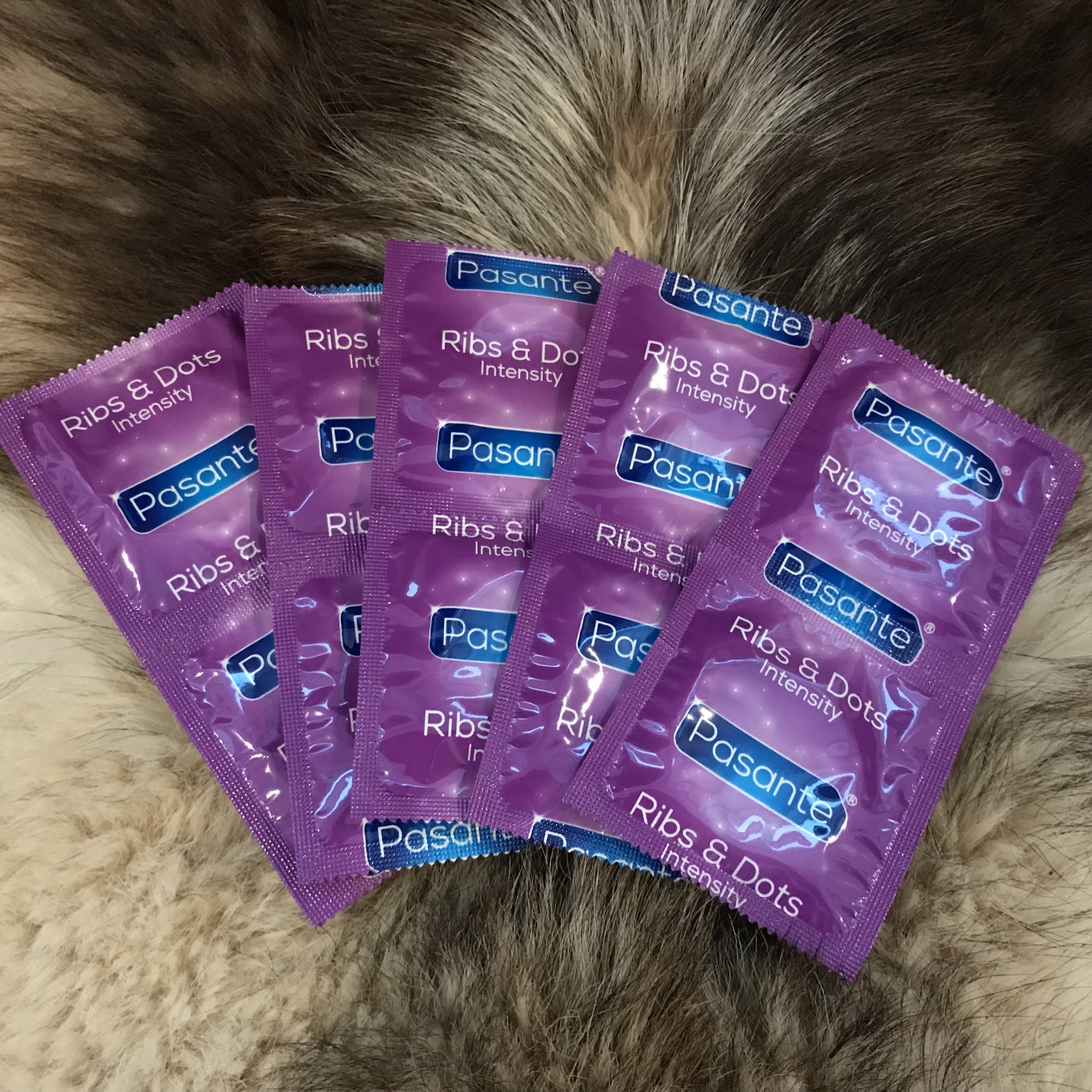 Kondomer - Pasante Intensity Ribs and Dots